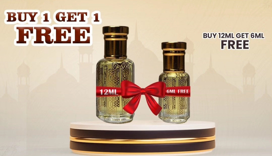 Attar 12ml get 6ml free
