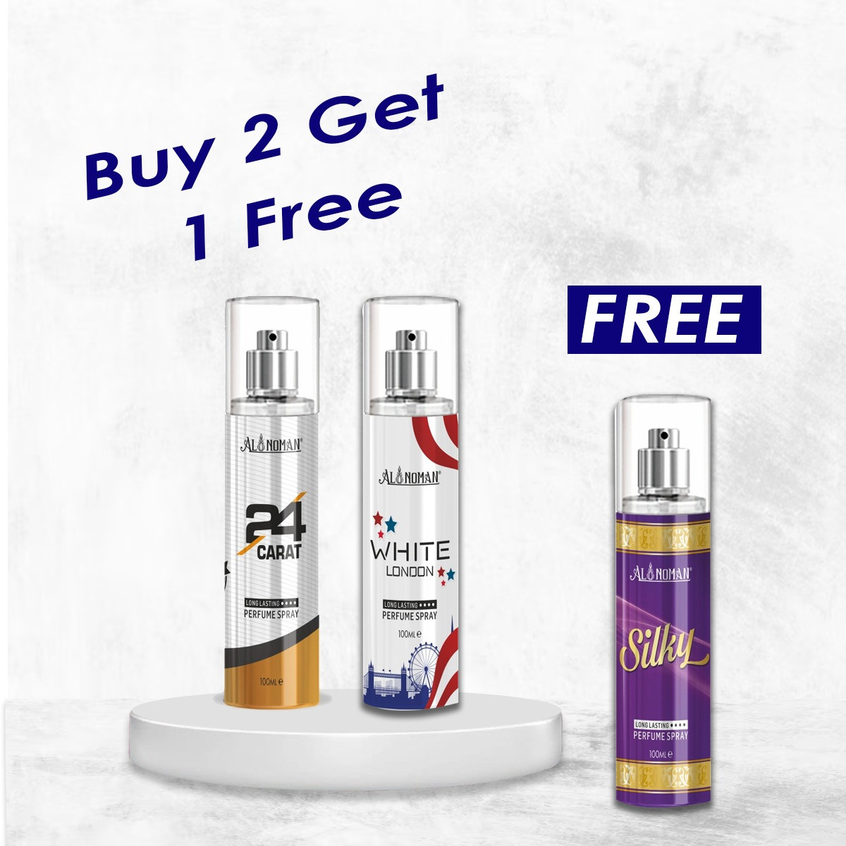 Perfume offer Buy 2 and Get 1 free